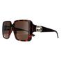 Brown Square Dark Havana with Gold Dark Brown GG1692S, Image 2 of 6