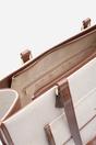 Brown Where's That From Brown Henley Canvas Shoulder Tote Bag, Image 5 of 6