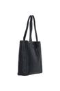 Black 'Consistenza Intensa' Ashwood Modern Black Leather Shoulder Bag, Image 4 of 4