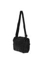 Black 'Perfezione' Three Section Vintage Woven Leather Shoulder Bag, Image 2 of 3