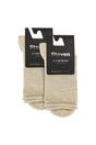 Beige Cashmere Socks Luxury Soft and Warm, Image 2 of 4