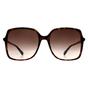 Brown Gucci Brown Square Havana Brown Gradient GG0544S, Image 1 of 3