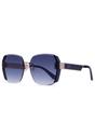 Blue AVANT-GARDE PARIS Blue Bold Square Sunglasses, Image 1 of 7