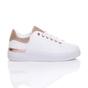 Rose Gold AJVANI Rose Gold Flat Chunky Diamante Sparkly Trainers, Image 2 of 6