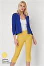 Royal Blue Cropped Knitted Shrug, Image 6 of 8