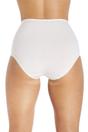 White 3 Pack Lace Front Full Briefs, Image 3 of 3