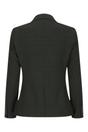 Olive Infinity Leather Olive Women's Tweed Green Check Blazer Wool Jacket, Image 5 of 6