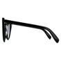 Black Saint Laurent Black Cat Eye Black Blue Gradient Sunglasses, Image 3 of 6