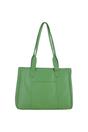 Green 'London' Real Leather Shoulder Bag, Image 4 of 5