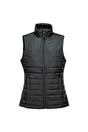 Black Nautilus Quilted Body Warmer, Image 2 of 3