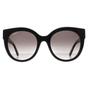 Black Salvatore Ferragamo Black Cat Eye Black Grey Gradient SF1031S, Image 1 of 4