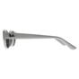 White Ray-Ban White Oval Polished White Dark Grey RB4457D Bio Based, Image 3 of 3