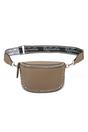 Taupe Sling Style Cross Body Bag, Image 1 of 2
