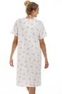 Pink Floral Dot Print Jersey Nightdress, Image 4 of 5