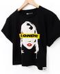 Black Blondie AKA Cropped T-Shirt, Image 3 of 5