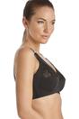 Black Cotton Lined Soft Cup Non Wired T-Shirt Bra, Image 2 of 5