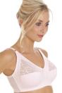Pink Camille Lingerie Pink Soft Comfort Non Wired Bra, Image 2 of 5
