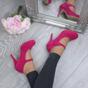 Fuchsia AJVANI Fuchsia High Heel Mary Jane Court Shoes, Image 5 of 6