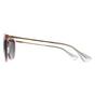 Pink Ray-Ban Pink Round Transparent Pink Grey Gradient RB4171 Erika, Image 3 of 6
