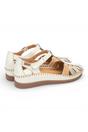 White Womens Soft Semi-Open Sandal-W8K-0705C1, Image 5 of 8
