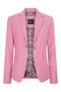 Pink Womens 3 Piece Plain Pink Formal Office Suit, Image 3 of 8