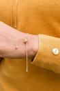 Gold Stainless Steel Bow Knot Bracelet, Image 1 of 3