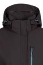 Dark Grey Trespass Dark Grey Katya DLX Waterproof Jacket, Image 3 of 4