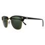 Black Round Black Green Clubmaster 3016 Sunglasses, Image 2 of 4