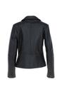 Black Ashwood Leather Black 'Angelica' Real Leather Two Button Blazer, Image 4 of 5