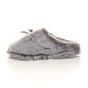 Grey AJVANI Grey Fluffy Mule Slippers, Image 3 of 6