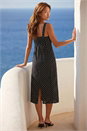 Black Polka Dot Strappy Dress, Image 3 of 4