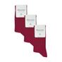 Red 3 Pairs Soft Merino Wool Socks, Image 5 of 5