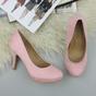 Light Pink Mid High Heel Court Shoes, Image 4 of 6