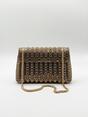 Gold Gold Embellished Shoulder Bag, Image 5 of 6