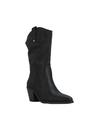 Black Feria Embroidered Cowboy Boots, Image 1 of 6