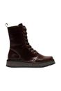 Brown Womens Leather Ankle Dress Boots-RAMI043, Image 1 of 5