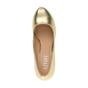 Gold Mid High Heel Court Shoes, Image 7 of 8