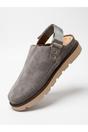 Grey Tara Womens Suede Convertible Slingback Clogs, Image 4 of 4