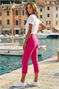 CERISE Petite Cropped Stretch Trouser, Image 2 of 4
