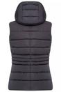 Black Reputable Padded Gilet, Image 2 of 4