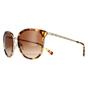 Brown Round Jet Set Tortoise Smoke Gradient Adrianna Bright MK1099B, Image 2 of 4