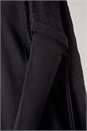Black High Neck Longline Knit Jumper, Image 5 of 5