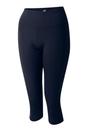 Navy Influential II Plain 3/4 Leggings, Image 3 of 3