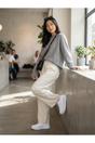 White iKrush White Grace Knit Slip On Trainers, Image 5 of 8