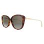 Brown Cat Eye Havana Brown Brown Gradient Sunglasses, Image 2 of 4