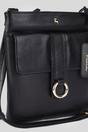 Black Ashwood Leather Black 'Heaven' Real Leather Cross Body Bag, Image 2 of 5