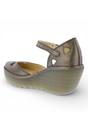 Brown Womens Contemporary Wedge Sandals -Yuna, Image 5 of 8