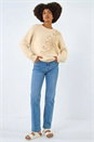 Ivory  Cornelli Floral Knit Jumper, Image 2 of 6