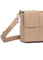 Taupe Raffaella Taupe Cross Body Weave Bag, Image 2 of 2