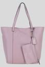 Rose 'Serela' Real Leather Shoulder Bag with Detachable Pouch, Image 1 of 4